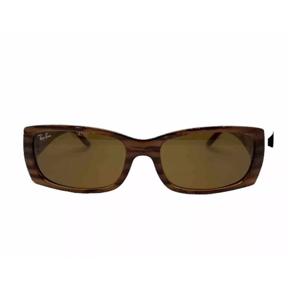 Ray-Ban Italy RB 4067 689 Brown Frame Plastic Sunglasses Brown Lenses Case Cloth - Picture 5 of 14